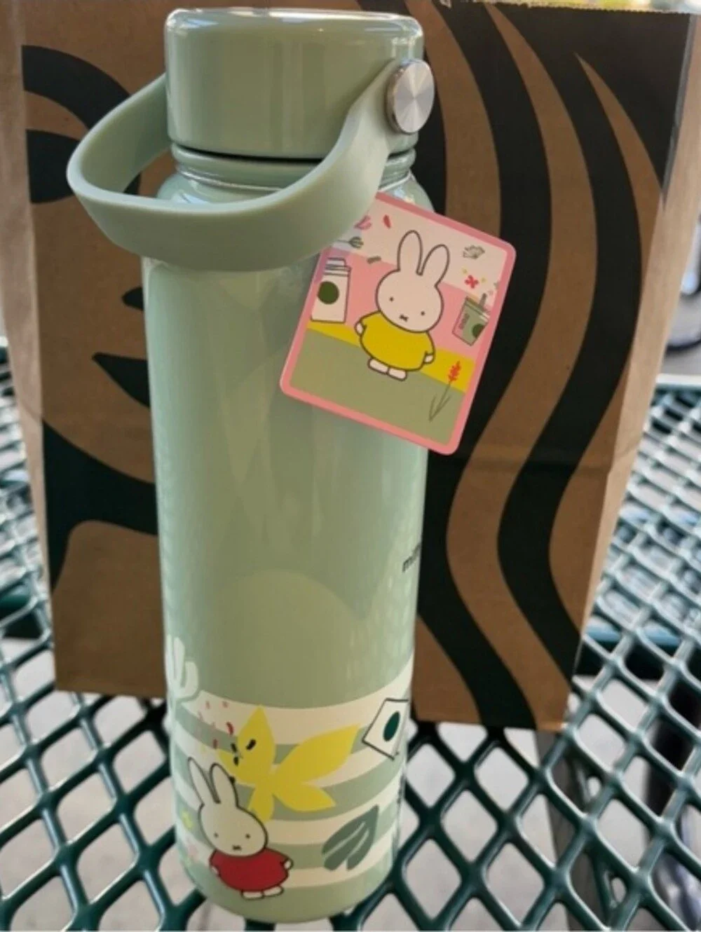 MIFFY + STARBUCKS Collab Water Bottle - Picture 3 of 11